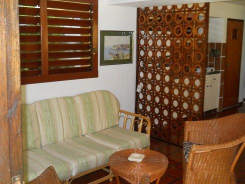 'living room' Casas particulares are an alternative to hotels in Cuba.